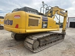 Back of used Komatsu Excavator